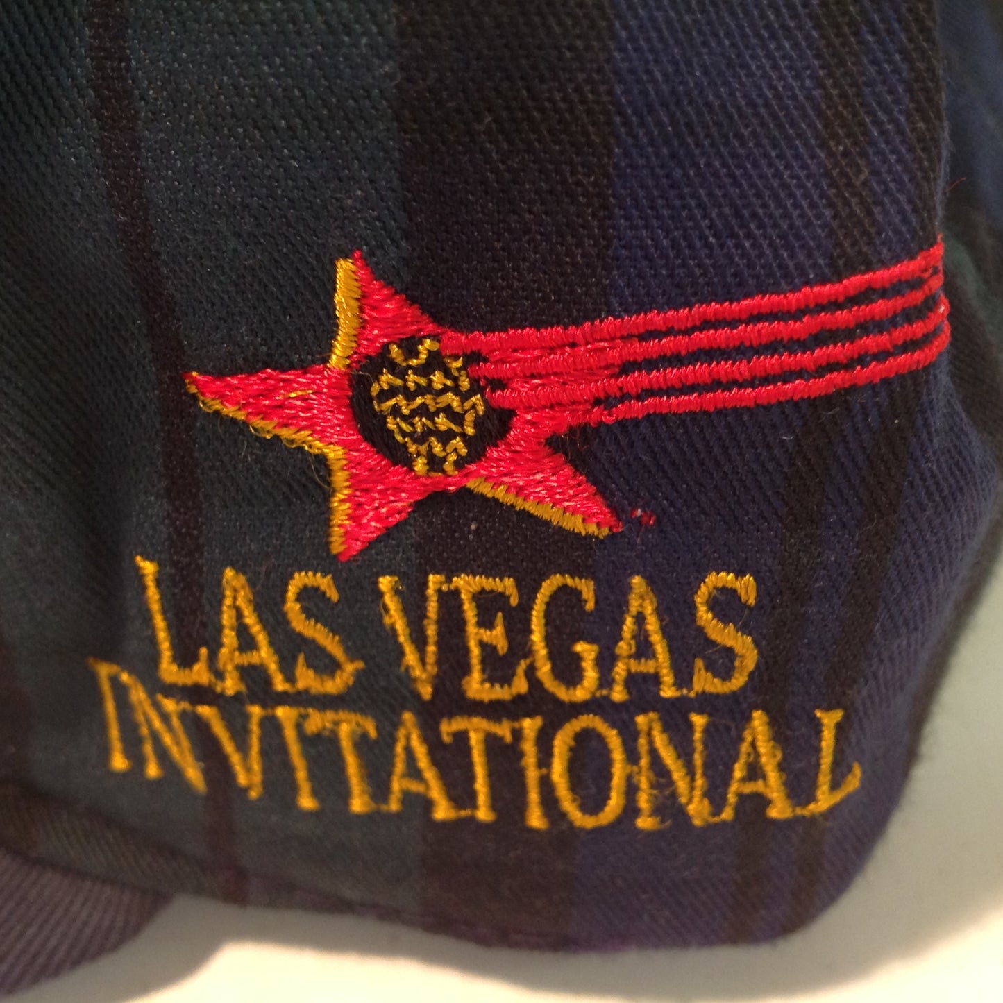 Vintage Imperial Headwear Tournament Players Club Summerlin Las Vegas Valley Nevada Golf Club Souvenir Las Vegas Invitational Tournament Blue Green Tartan Baseball Cap