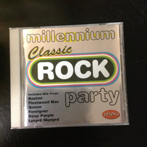 CD Millenium Classic Rock Party Rhino R2 75628 Various Artists Comp Compilation