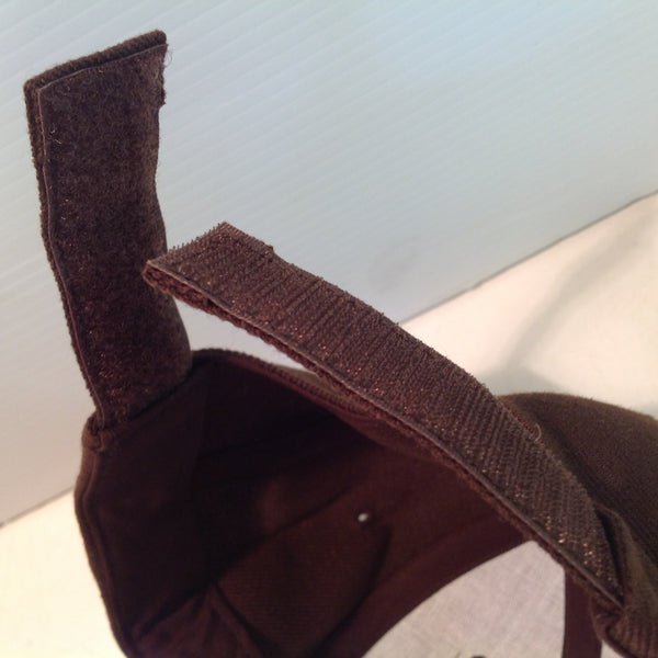 Vintage Acrylic The Armor School Fort Knox Kentucky '63-'67 Dark Brown Souvenir Baseball Cap