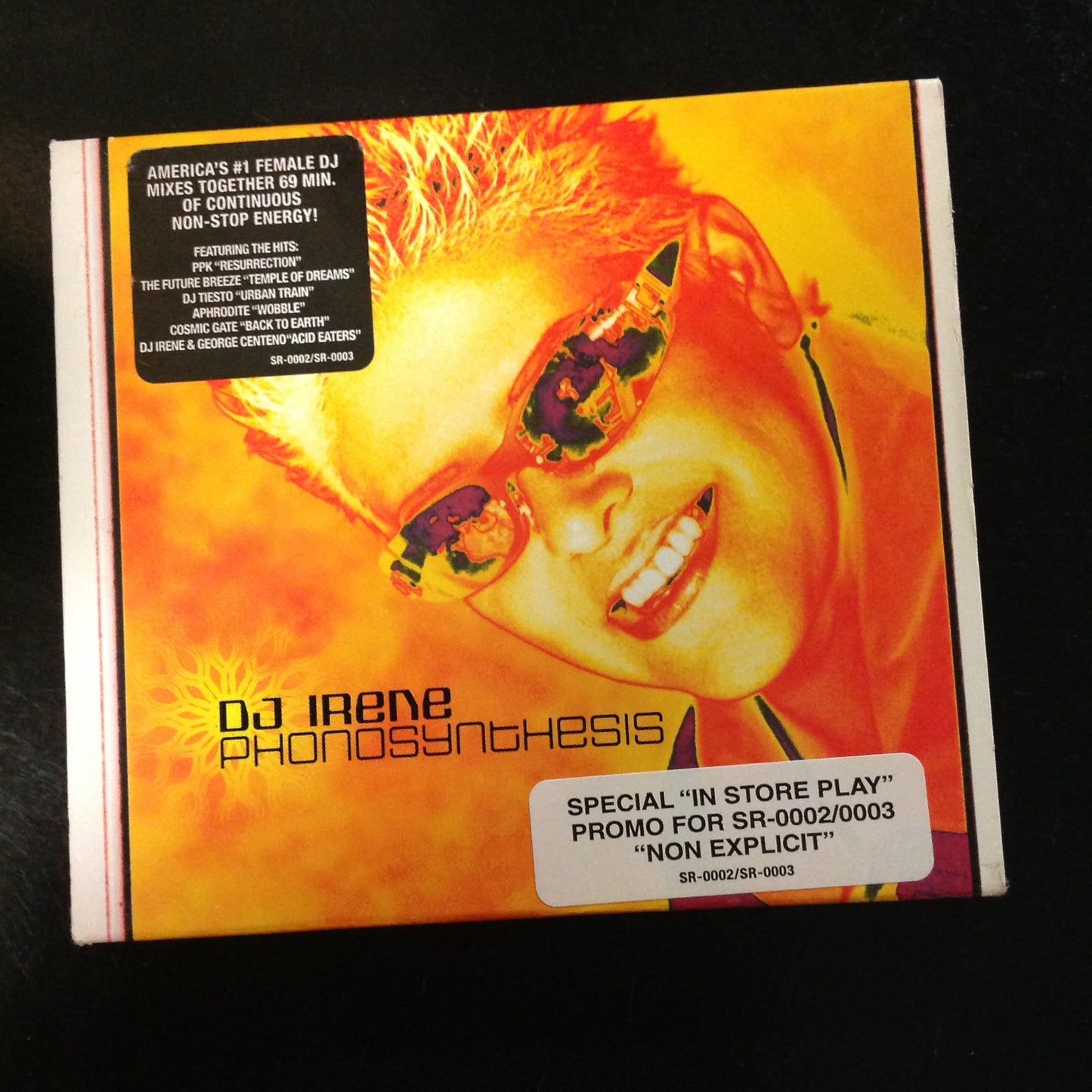 CD PROMO DJ Irene Phonosynthesis In Store Play for SR-0002/0003 Non Explicit #1 Female DJ