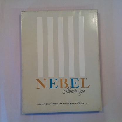 Vintage 1960's NOS 3 Pair Tan Nebel Stockings 9 1/2 Medium