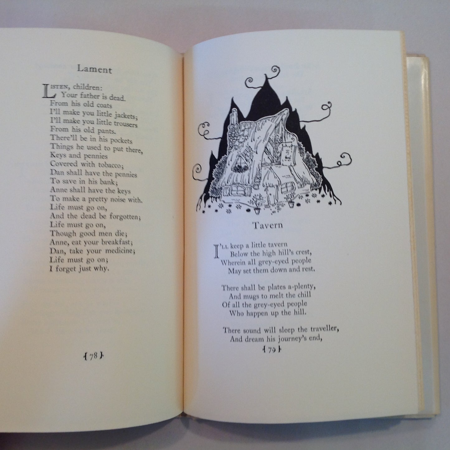 Vintage 1951 Children's Hardcover with Dust Jacket Edna St.Vincent Millay's Poems Selected For Young People with Many Drawings by J. Paget-Fredericks