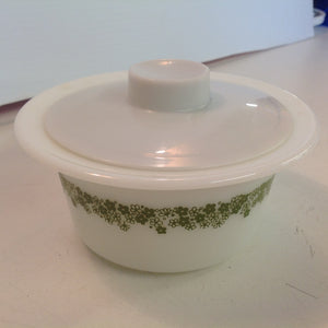 Vintage Corelle Pyrex Spring Blossom Crazy Daisy Pattern Covered Sugar Bowl