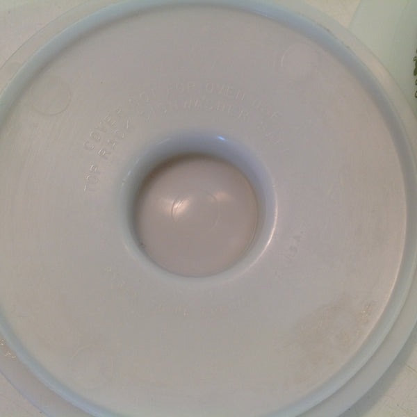 Vintage Corelle Pyrex Spring Blossom Crazy Daisy Pattern Covered Sugar Bowl