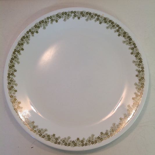 Vintage Corelle Pyrex Crazy Daisy Springtime Blossom Pattern Dinner Plates