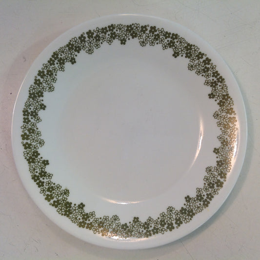 Vintage Corelle Pyrex Spring Blossom Crazy Daisy Patterned Dessert Plate