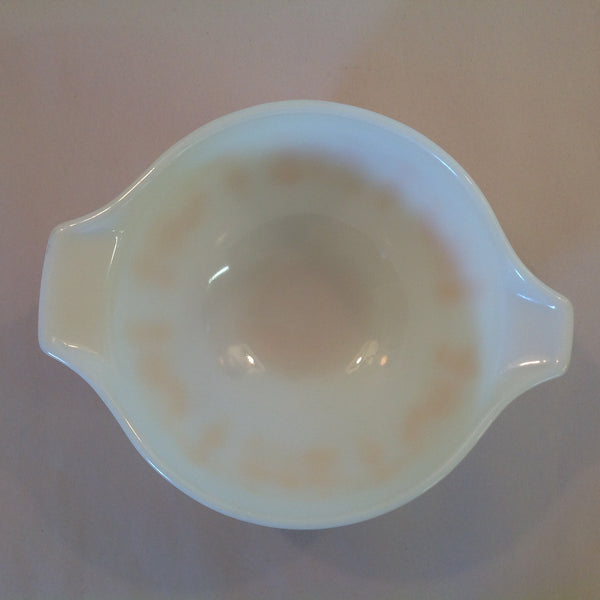 Vintage Rare 4 Piece Pumpkin Amish Butter Print Pyrex Bowl Set