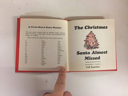 Vintage 1970 The Christmas Santa Almost Missed Book Troll