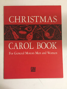 Vintage 1965 Christmas Carol Sheet Music Booklet GM Men & Women