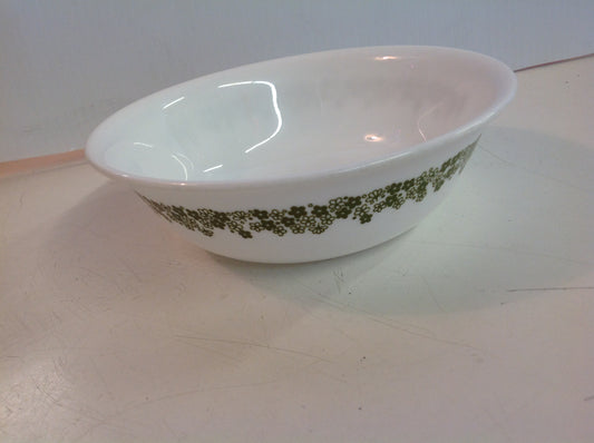 Vintage Corelle Pyrex Spring Blossom Crazy Daisy Patterned Soup Bowl