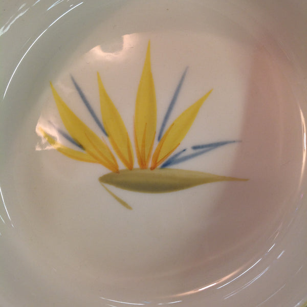 Vintage Handcrafted Winfield China Bird of Paradise Patterned Fruit/Dessert Bowl