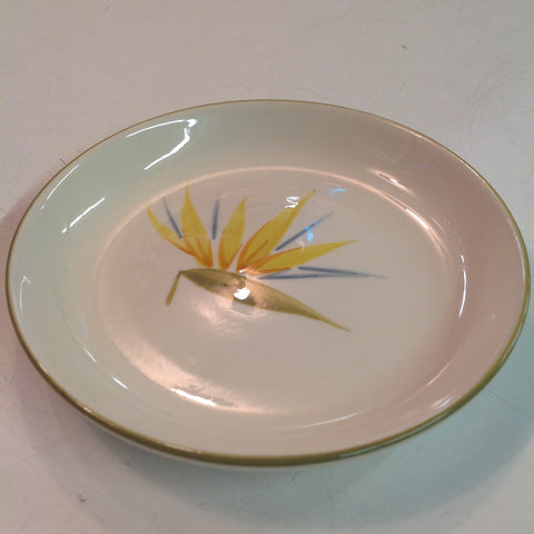 Vintage Handcrafted Winfield China Bird of Paradise Patterned Bread Plate