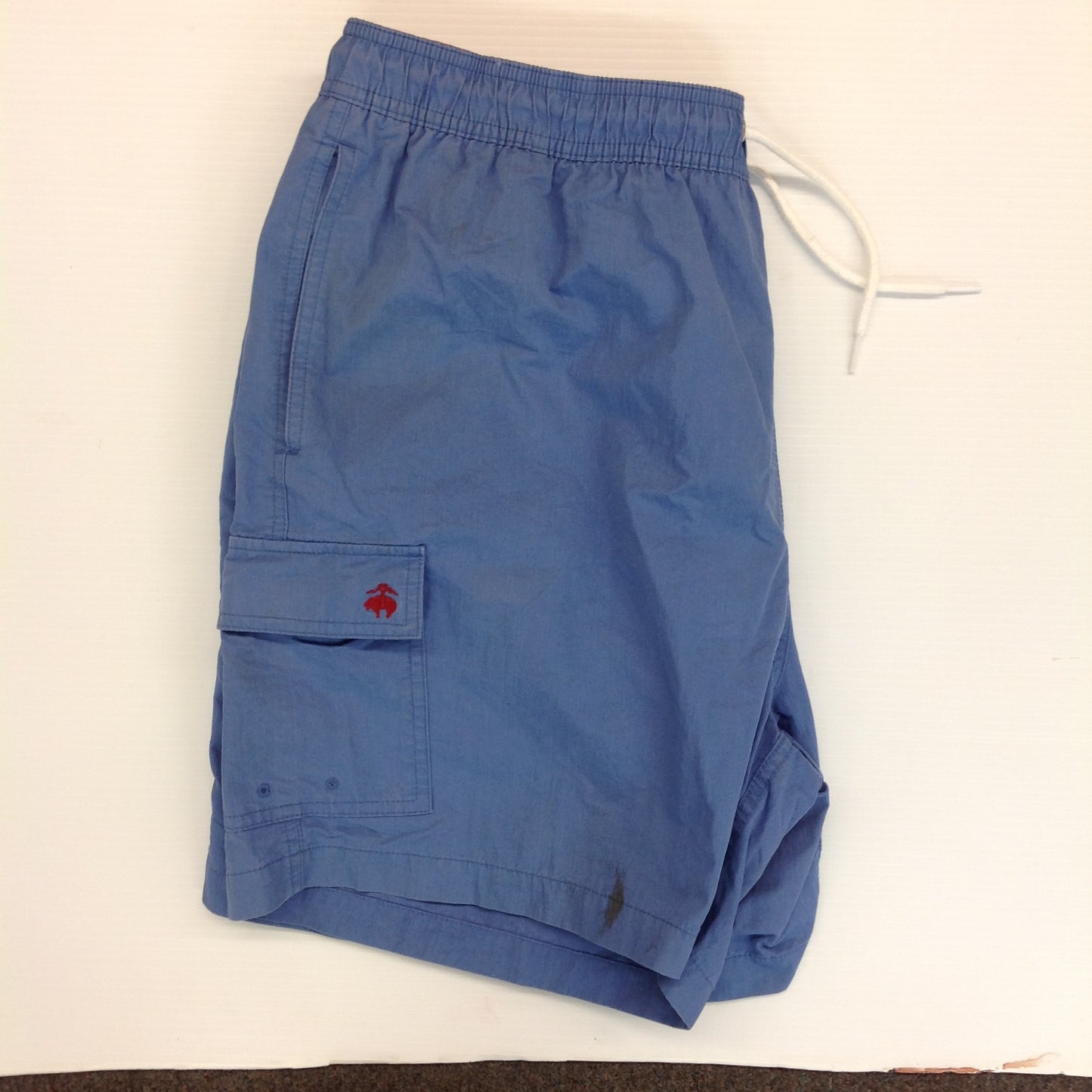Vintage 346 Brooks Brothers Blue Swim Trunks Shorts Bathing Suit Men's Large