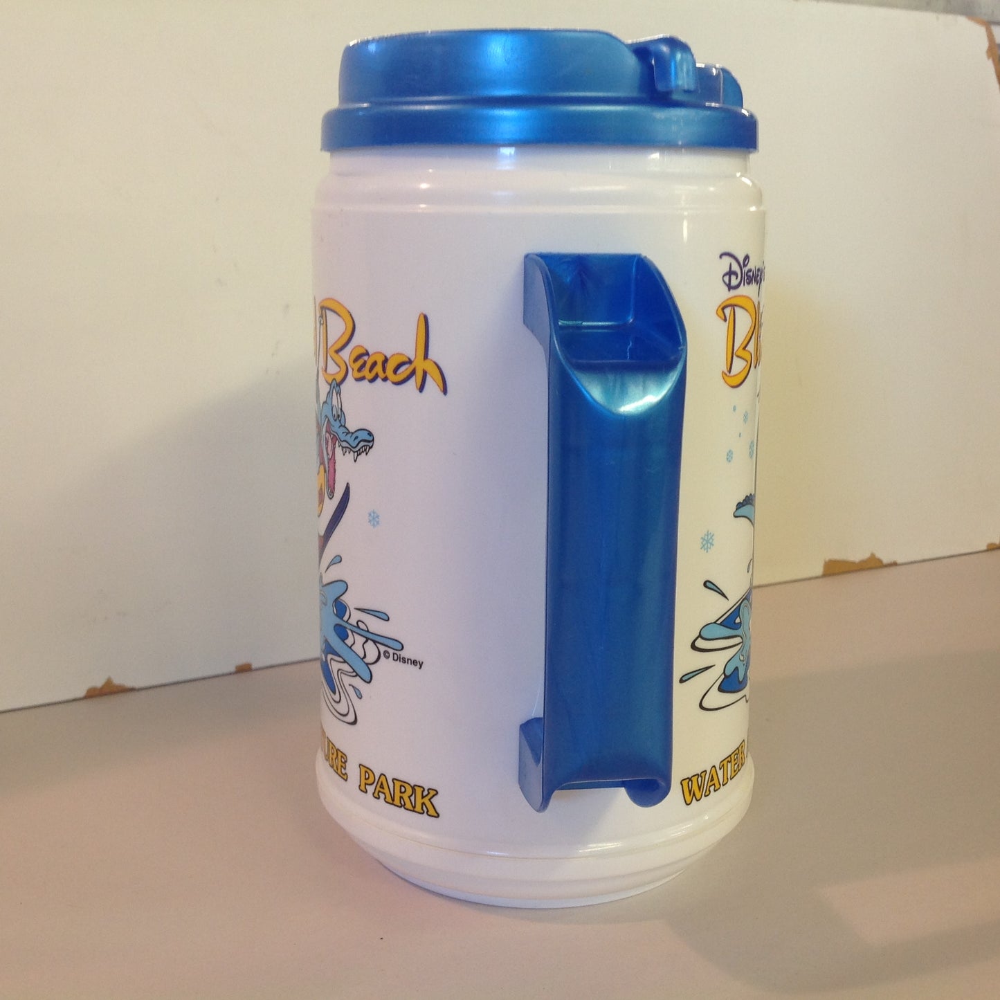 Vintage 1990's Disney's Blizzard Beach Water Adventure Park Hot Cold Plastic Drink Mug