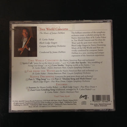 CD James DeMars The Music Of Two World Concerto Nakai Black Lodge Canyon Symphony Orchestra 1997 cr-7016