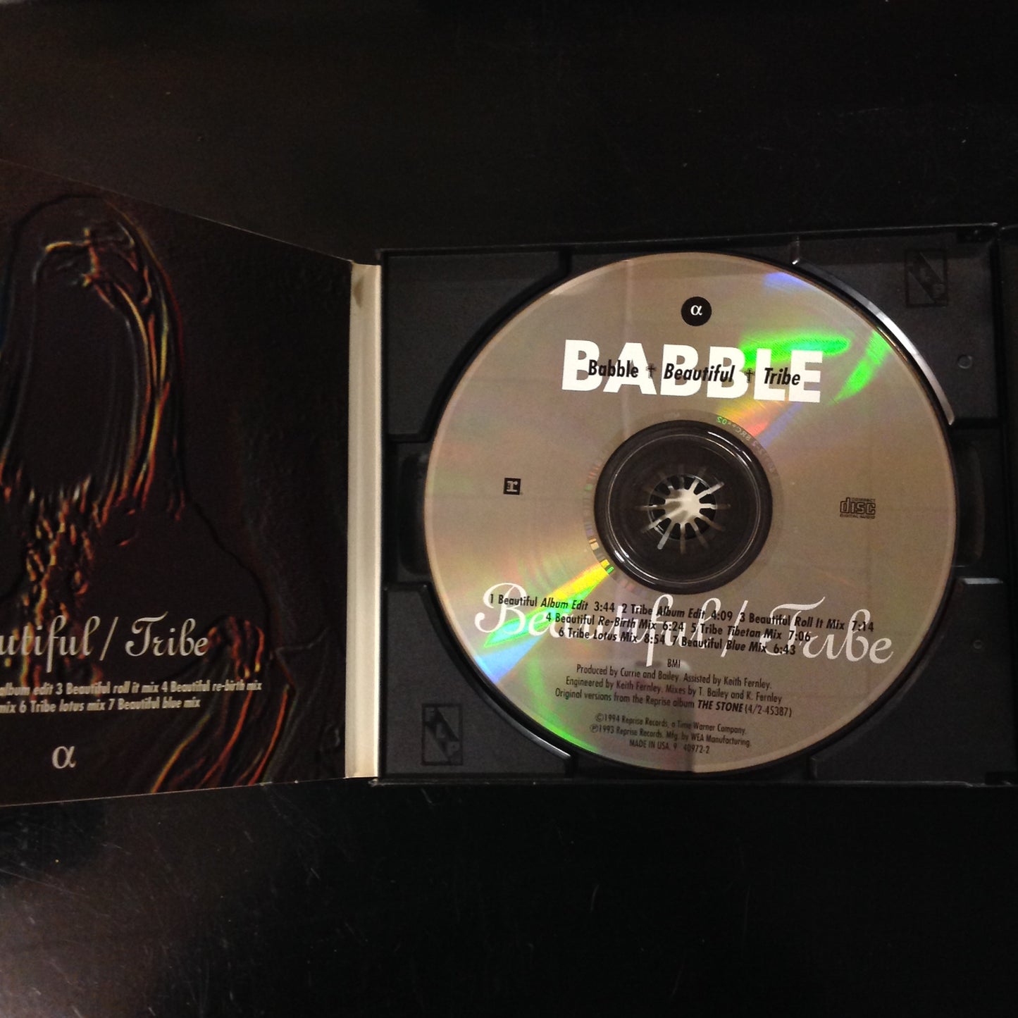 CD Babble Beautiful / Tribe Single 1994 Maxi-Single