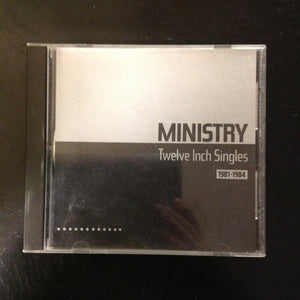 CD Ministry - Twelve Inch Singles 1981-1984 Comp, M/Print, Misprint WAXCD 035 WAXCS 035