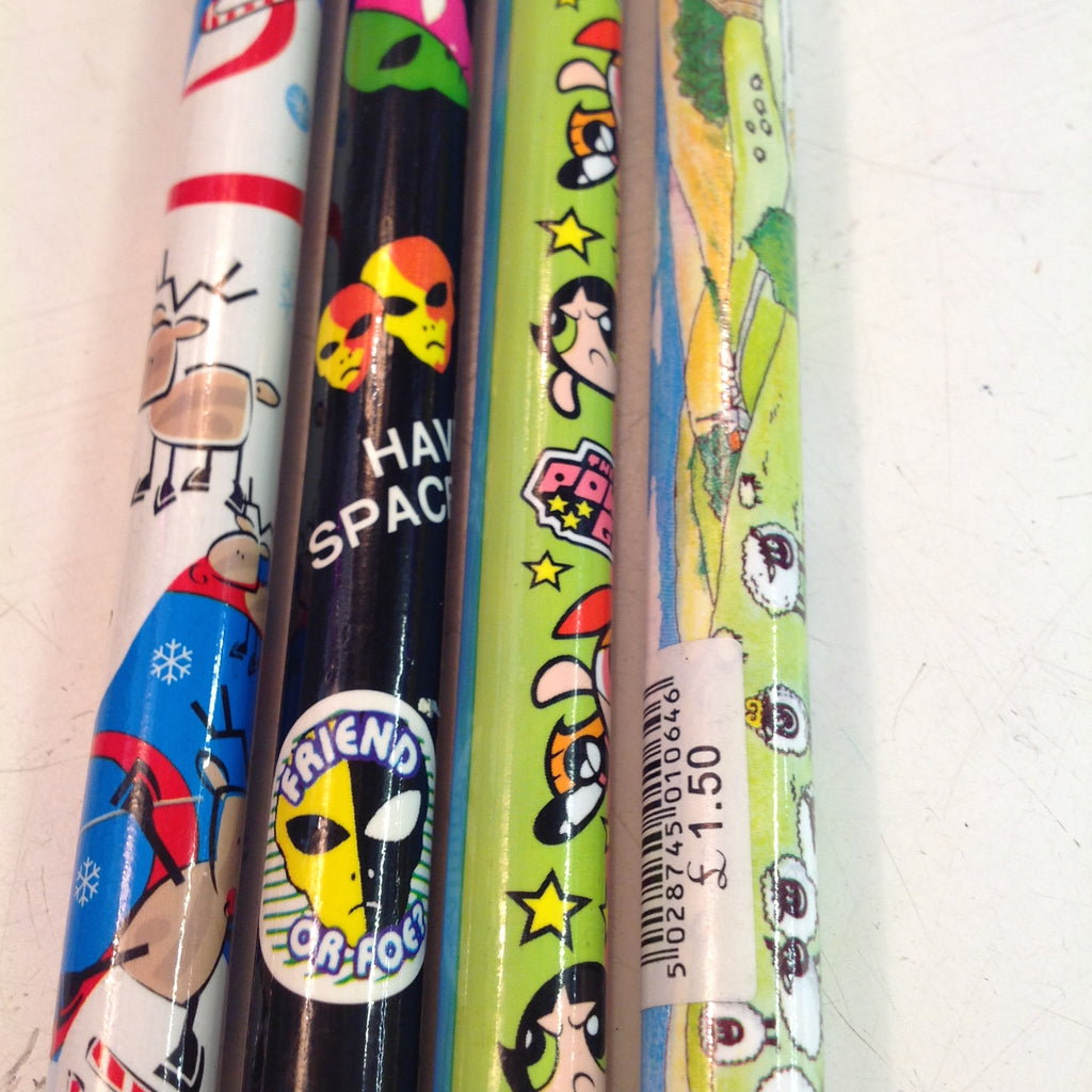 Vintage Assortment of Souvenir Jumbo Pencils International