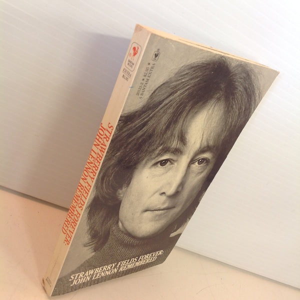 Vintage 1980 Bantam Books Strawberry Fields Forever: John Lennon Remembered Paperback Book