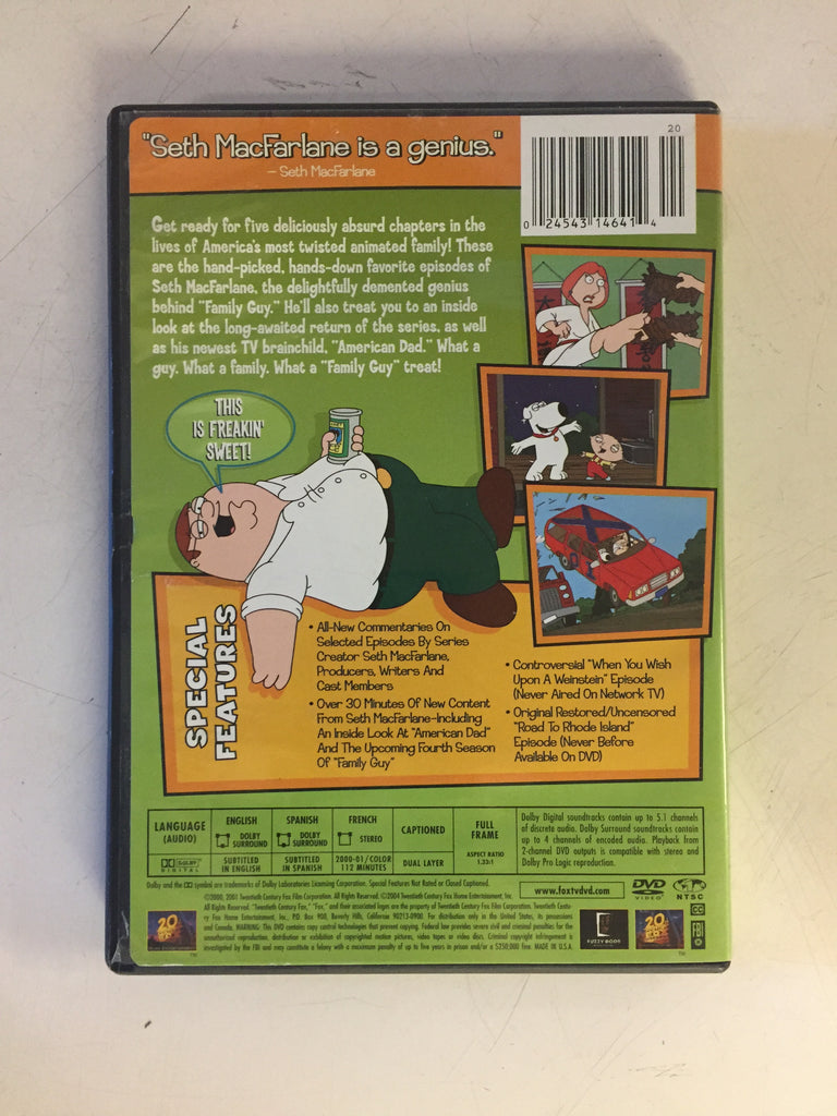 Vintage 2000's Family Guy The Freakin' Sweet Collection DVD – Time