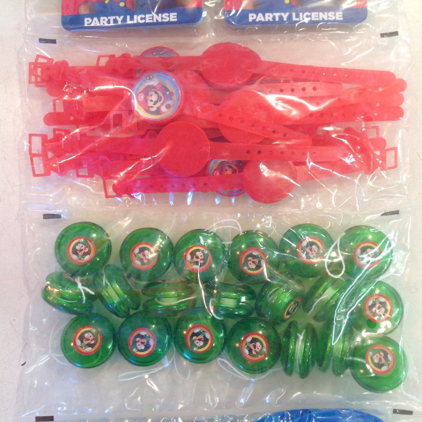 Official Licensed Nintendo Super Mario Super Mega Value Pack 100 Pc Party Set NOS