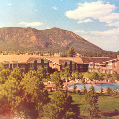 Vintage 1977 Color Postcard Best Western Little America Hotel Flagstaff Arizona