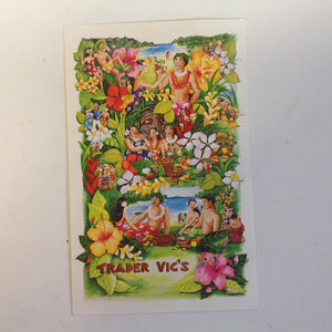 Vintage 1979 Color Postcard Trader Vic's Flagstaff Arizona