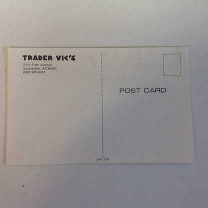 Vintage 1979 Color Postcard Trader Vic's Flagstaff Arizona