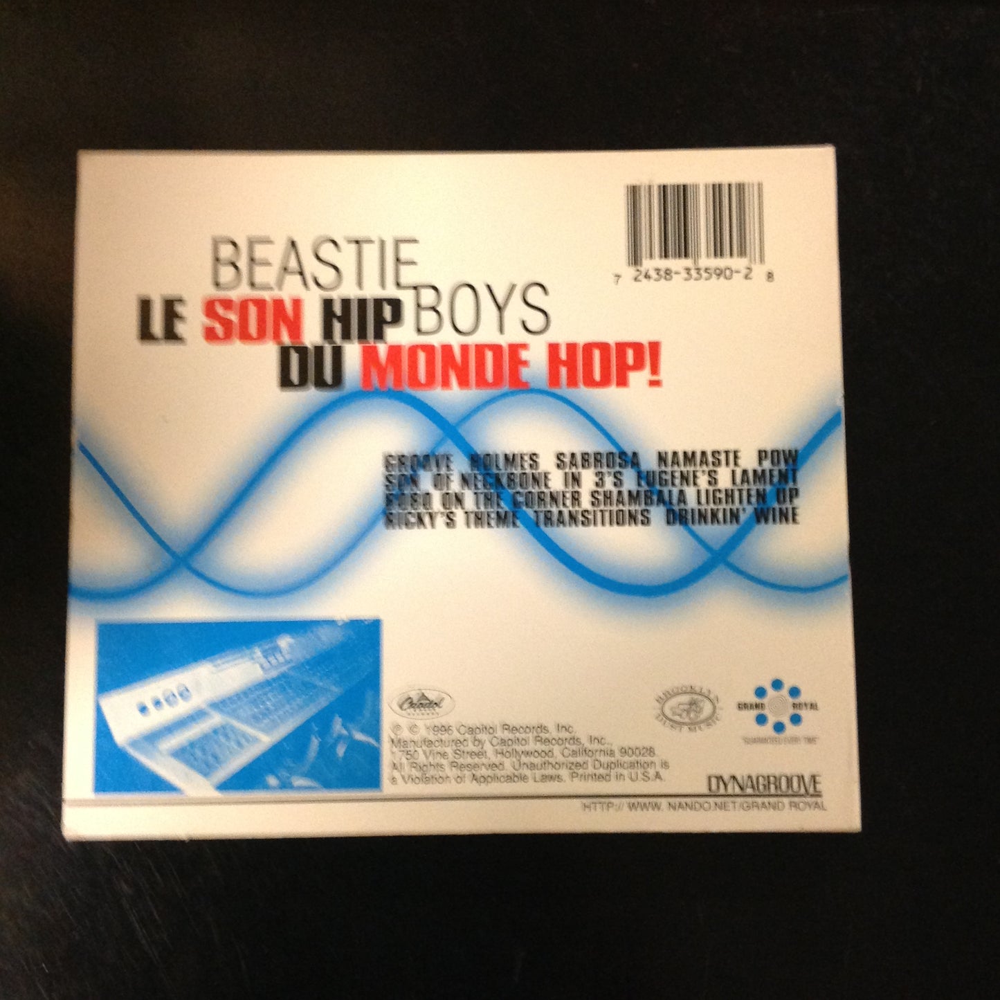 CD The Beastie Boys The Sound From Way Out! Capitol CDP724383359028