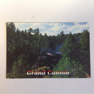 Vintage 1989 Color Postcard Engine #18 Cottonwood Wash Grand Canyon Arizona
