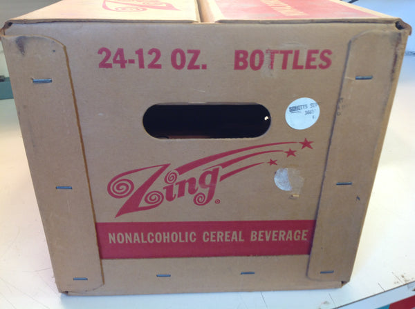Vintage Zing Nonalcoholic Cereal Beverage 24 Count 12 Oz Bottle Case