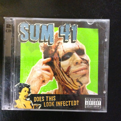 CD Sum 41 Does This Look Infected CD DVD Combo Island Limited Edition 440 063 491-2