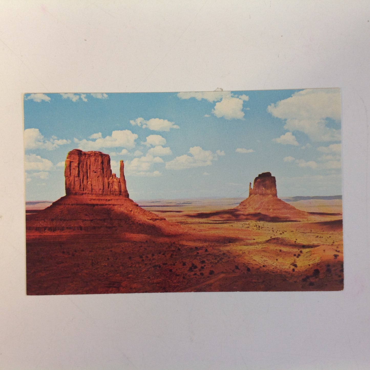 Vintage Color Postcard East and West Mittens Navaho Observatory Arizona