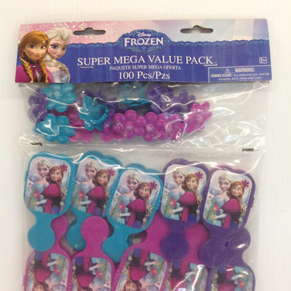 Walt Disney Frozen Super Mega Value Pack 100 Pc Party Set NOS