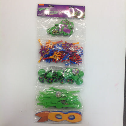 Nickelodeon Teenage Mutant Ninja Turtles Super Mega Value Pack 100 Pc Party Set NOS