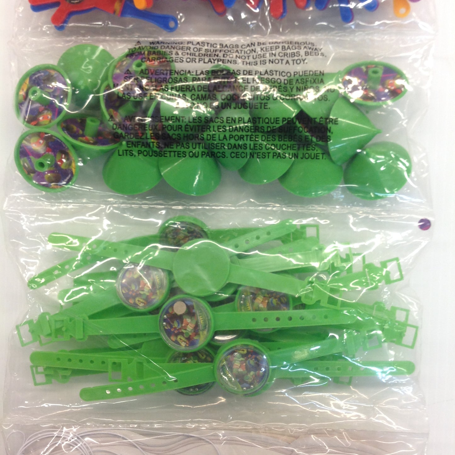 Nickelodeon Teenage Mutant Ninja Turtles Super Mega Value Pack 100 Pc Party Set NOS