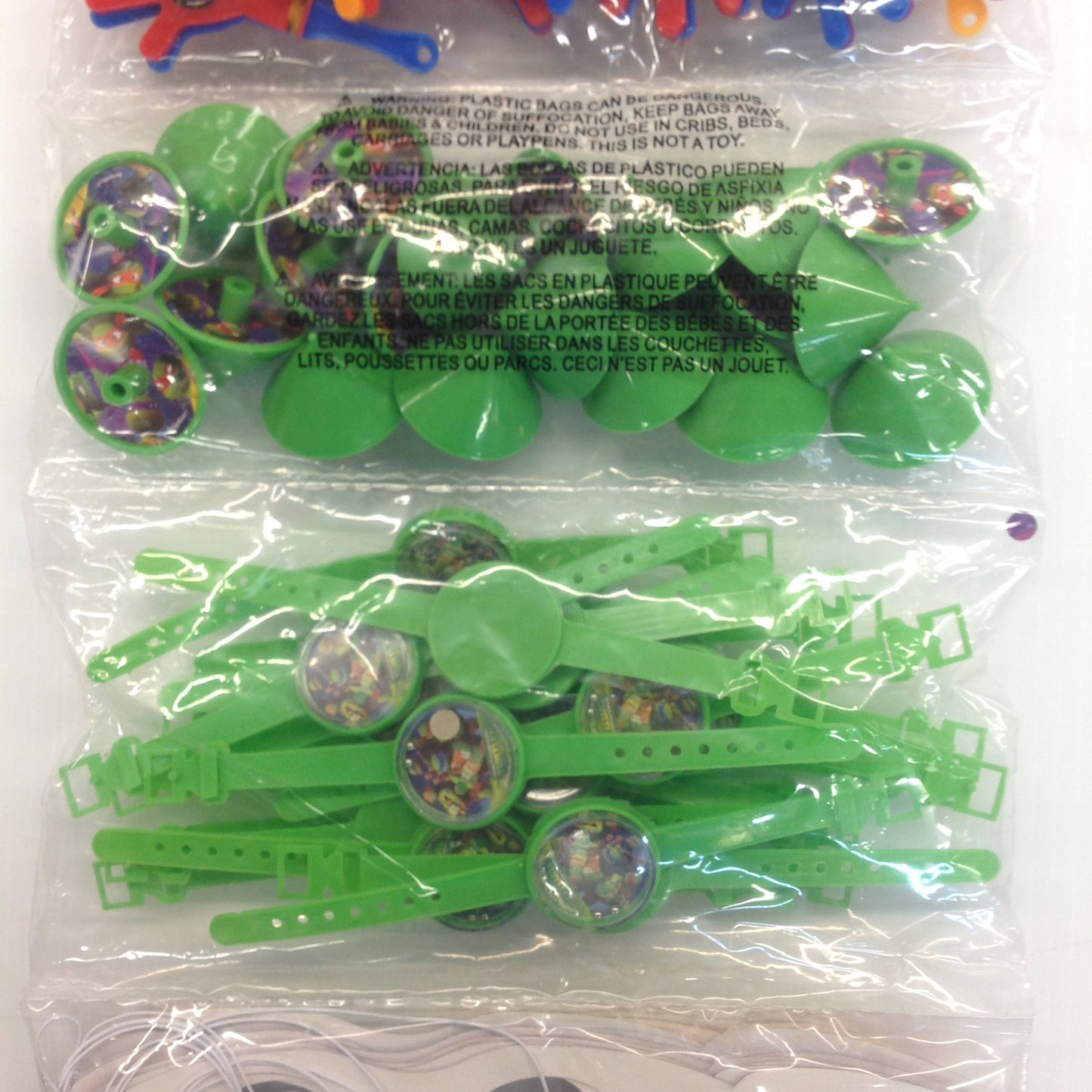 Nickelodeon Teenage Mutant Ninja Turtles Super Mega Value Pack 100 Pc Party Set NOS