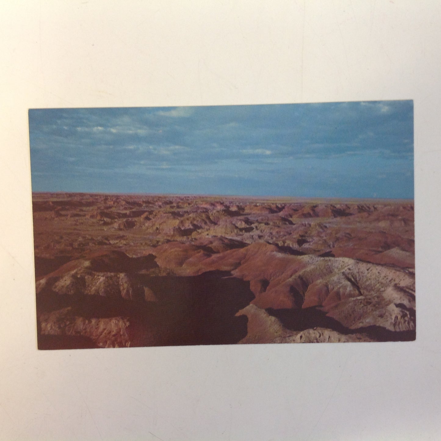 Vintage Color Postcard Van Pelt Photo Painted Desert Arizona