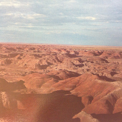 Vintage Color Postcard Van Pelt Photo Painted Desert Arizona
