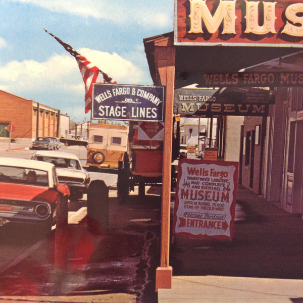 Vintage 1976 Dexter Supreme Color Postcard Historic Allen Street Wells Fargo Museum Wyatt Earp Doc Holliday Tombstone Arizona