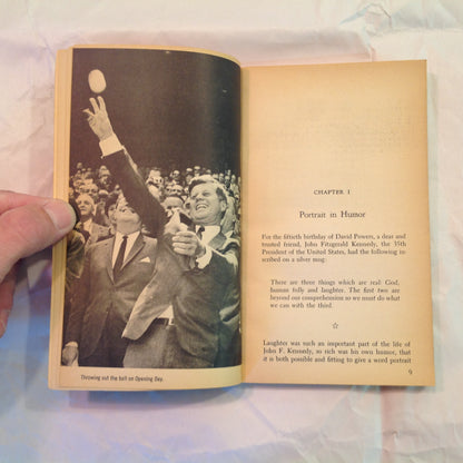 Vintage 1964 Mass Market Paperback The Humor of JFK Booton Herndon Fawcett Gold Medal First Edition