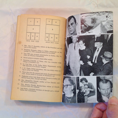 Vintage 1964 Mass Market Paperback Report of the Warren Commission On the Assassination of President Kennedy First Printing