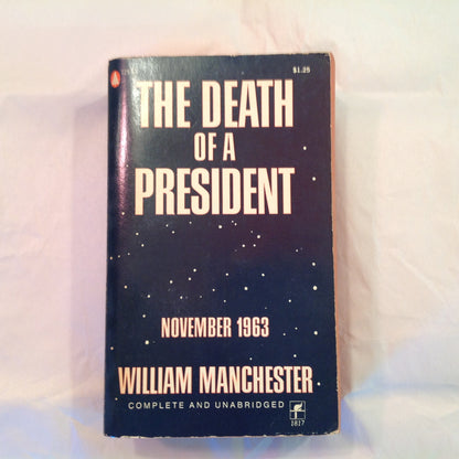 Vintage 1967 Mass Market Paperback The Death of a President: November 1963 William Manchester First Printing