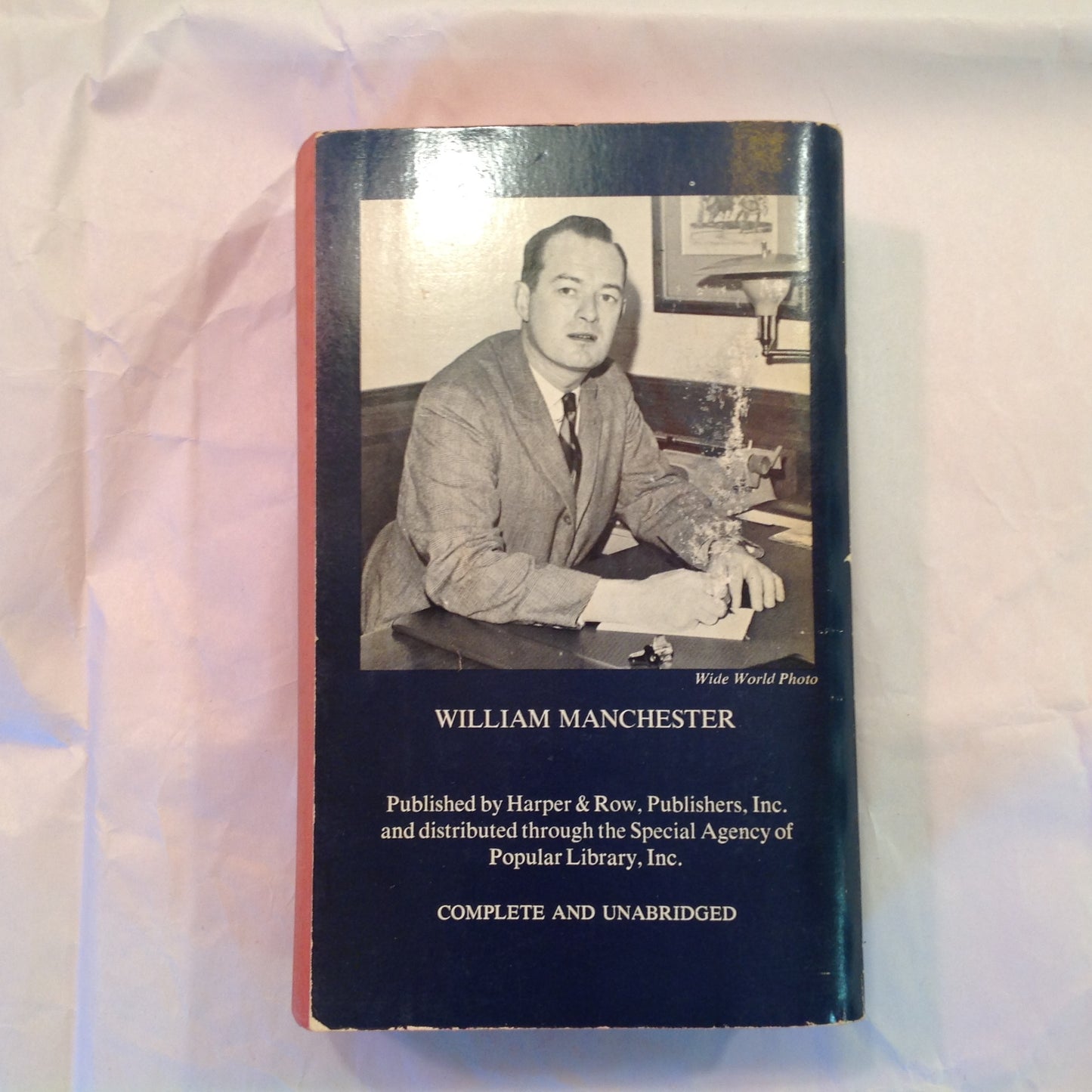 Vintage 1967 Mass Market Paperback The Death of a President: November 1963 William Manchester First Printing