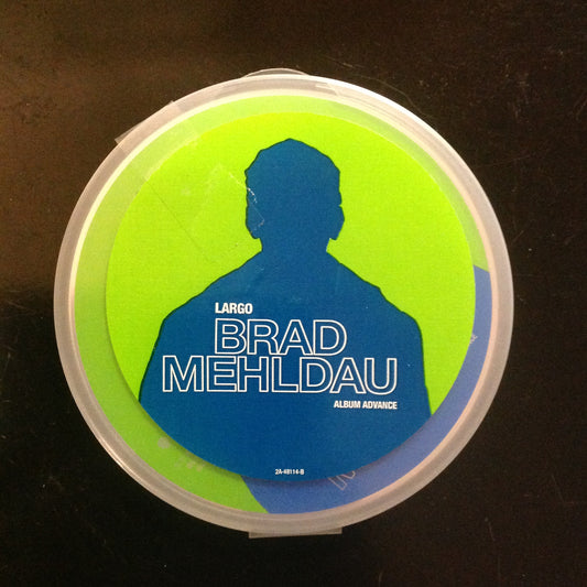 CD Album Advance Promo RARE 2A-48114-B Largo Brad Mehldau Jazz Plastic Circle Case