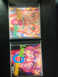 PAIR CD's Living In Oblivion Volume 2 & 3 80's Dance EMI Records D108705 D108706 Various Artists