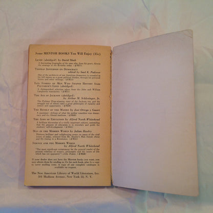 Vintage 1951 Mass Market Paperback 1984 George Orwell Signet Books