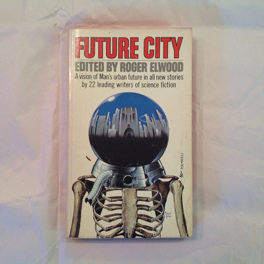 Vintage 1974 Mass Market Paperback FUTURE CITY Roger Elwood Editor Pocket Books First Edition