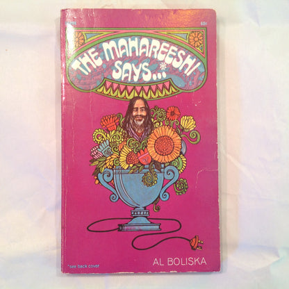 Vintage 1969 Mass Market Paperback The Mahareeshi Says... Al Boliska First Edition