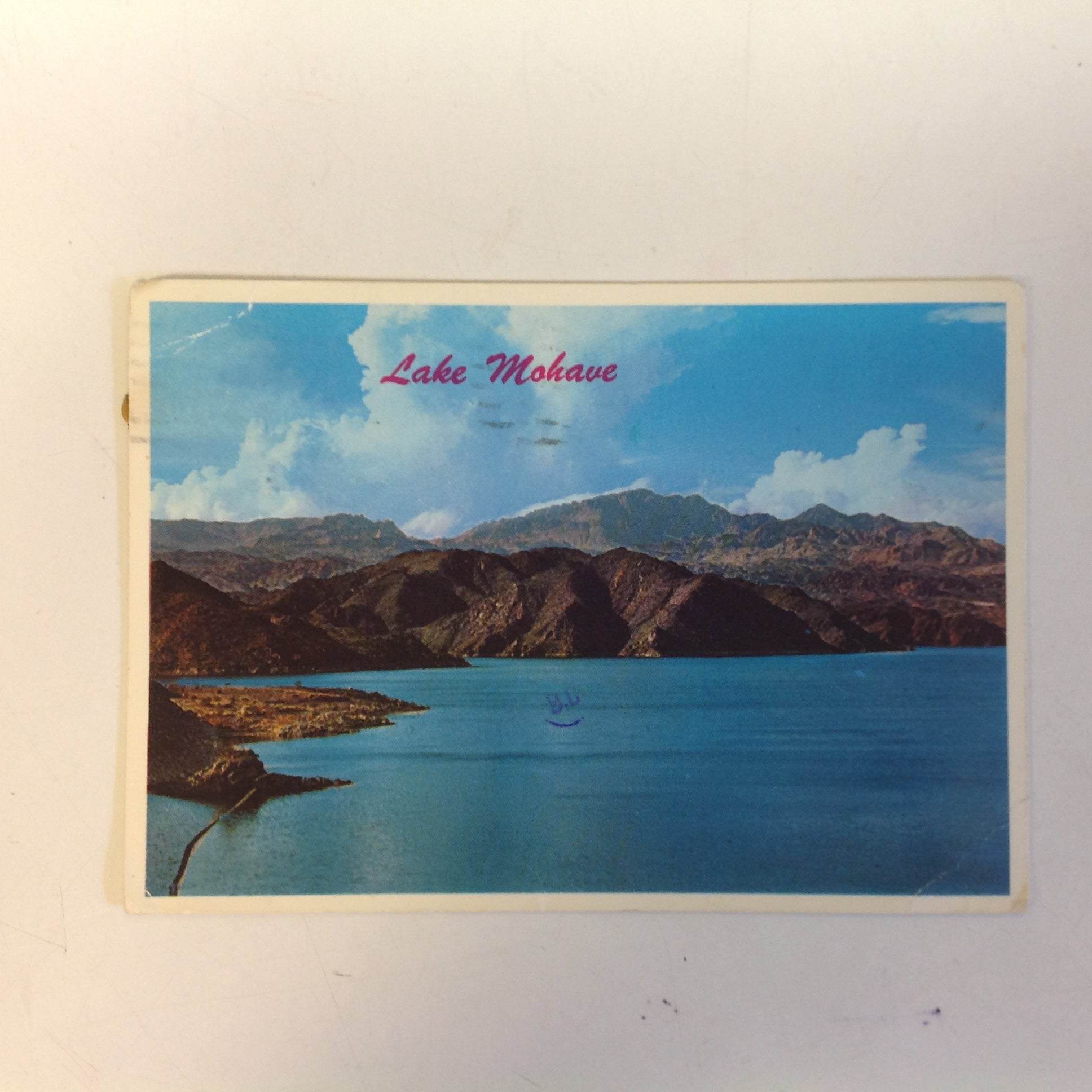 Vintage 1981 Petley Studios Souvenir Color Postcard Lake Mohave at Davis Dam Arizona